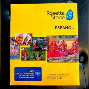NIB! Rosetta Stone - Español Spanish (Latin America)